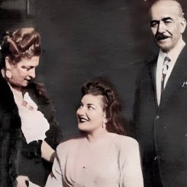 Σπάνιο vintage κλικ: Μαρία Κάλλας μαζί με τους γονείς της, Ευαγγελία & Γιώργο Καλογερόπουλο - "Αν μου είχαν σταθεί θα τους αγαπούσα" έλεγε η σοπράνο