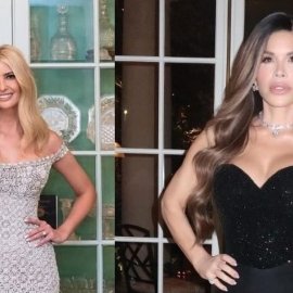 Ivanka Trump VS Lauren Sanchez: Ποια κυρία φόρεσε το πιο φανταχτερό φόρεμα; Κομψές με μαργαριτάρια & στρας! (φωτό)