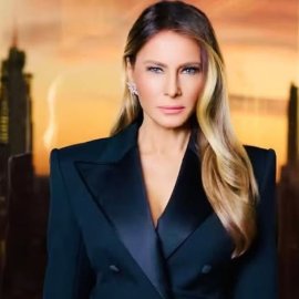 Melania Trump: Τα 4+1 σύνολα της ορκωμοσίας - Το λευκό κουστούμι της άφιξης, το λαμπερό sequined του δείπνου & η classy Dior κάπα (φωτό-βίντεο)